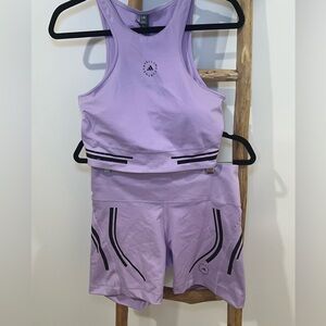 Stella McCartney adidas workout set.